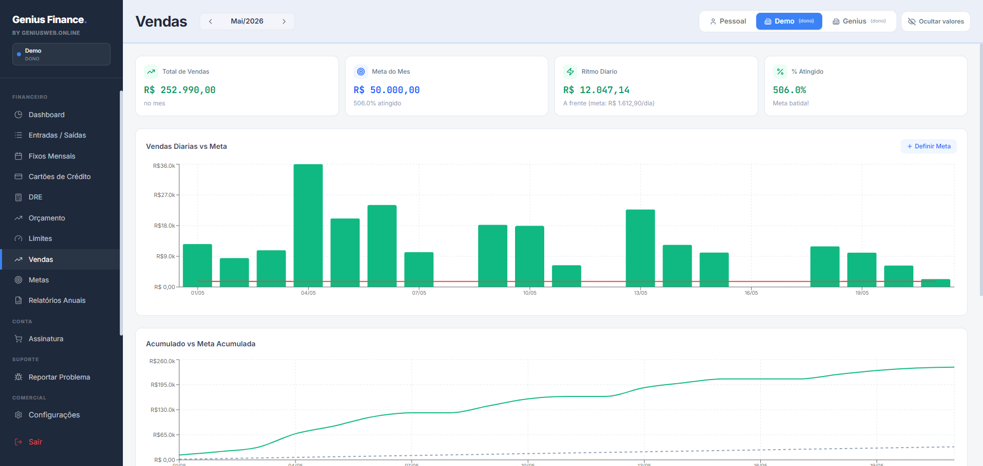 CRM de Vendas (Oportunidades)